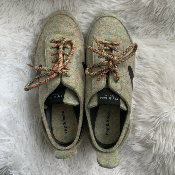 Rag & Bone Retro Multicolor Runner Sneaker - Picture 5 of 9